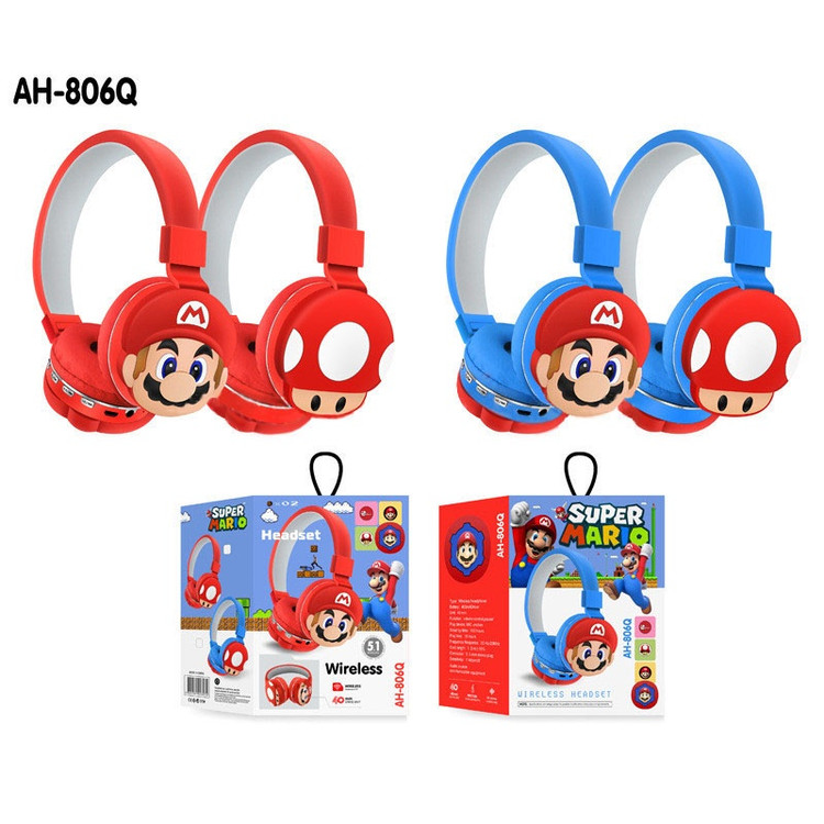 هدست سونیک مدل Super mario AH-806Q